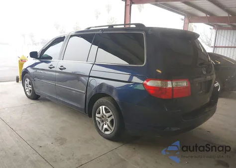 2007 Honda Odyssey Ex-L from USA, damaged, VIN 5FNRL38757B100821